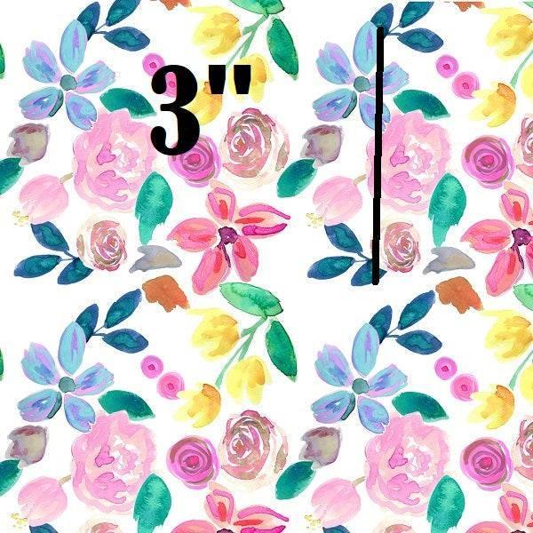 Indy Bloom Fabric Watercolour Floral Flamingo Party 34 – made-to-order custom fabric by the metre | Fabric by Missy Rose