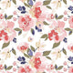 Indy Bloom Fabric - Watercolour Floral - Freya 31