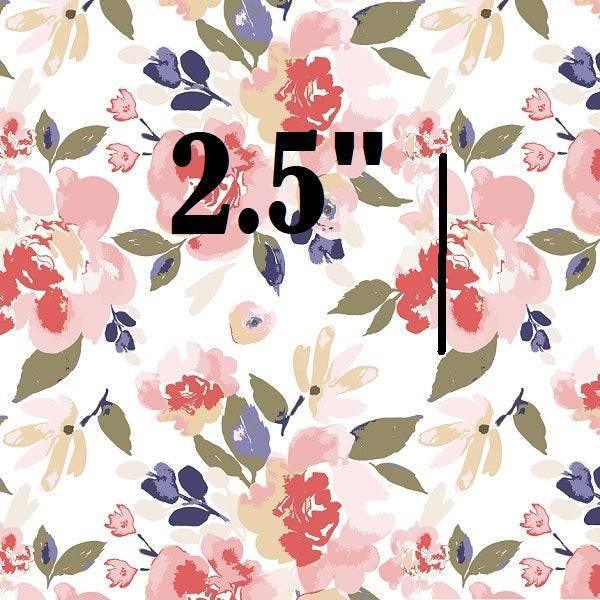 Indy Bloom Fabric Watercolour Floral Freya 31 – premium custom printed fabric for sewing | Fabric by Missy Rose
