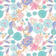 Indy Bloom Fabric - Watercolour Floral - Hanna 18