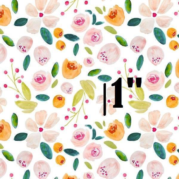 Indy Bloom Fabric Watercolour Floral Holly Floral 61 – Australian custom printed fabric pre-order | Fabric by Missy Rose