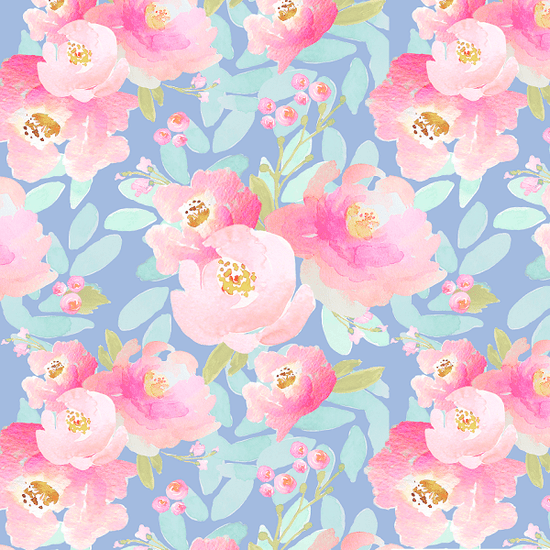 Load image into Gallery viewer, IB Watercolour Floral - Isabella 54 - Fabric by Missy Rose Pre-Order
