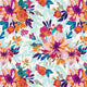 Indy Bloom Fabric - Watercolour Floral - Jade 13