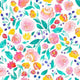 Indy Bloom Fabric - Watercolour Floral - Jane 30