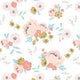 Indy Bloom Fabric - Watercolour Floral - Lanie 14