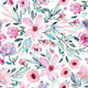Indy Bloom Fabric - Watercolour Floral - Mae 94