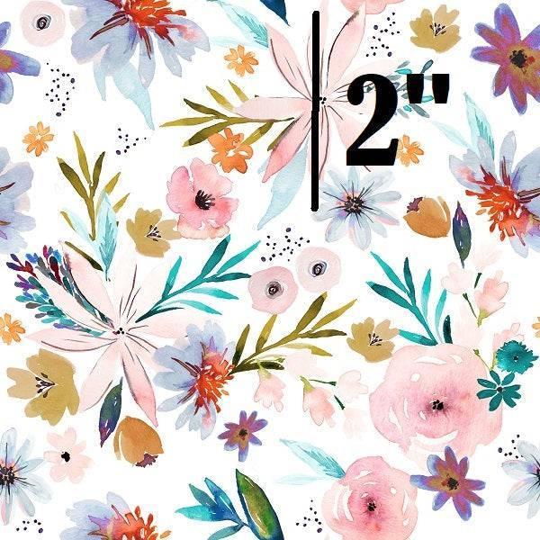 Indy Bloom Fabric Watercolour Floral Mermaid Wishes 52 – Australian custom printed fabric pre-order | Fabric by Missy Rose