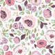 Indy Bloom Fabric - Watercolour Floral - Millie Mint 58