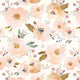 Indy Bloom Fabric - Watercolour Floral - Peachy Blossoms 44
