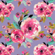 Indy Bloom Fabric - Watercolour Floral - Roselynn 36