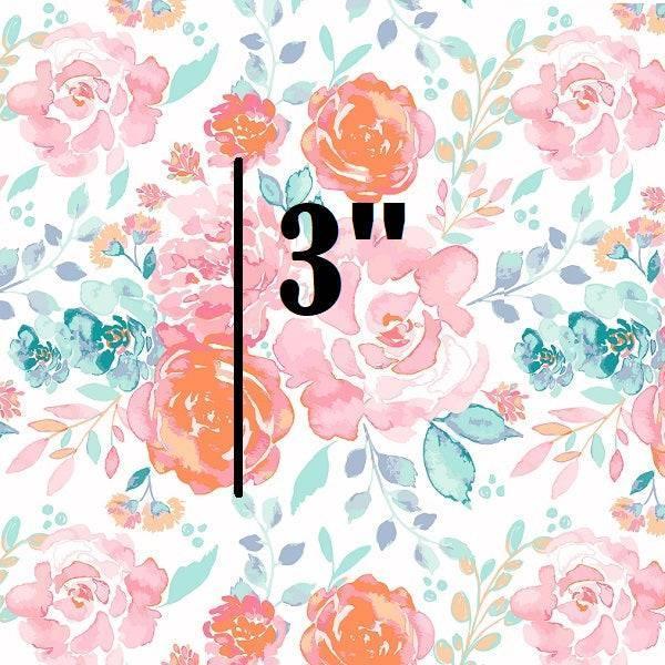 Indy Bloom Fabric Watercolour Floral Rosie Mermaid 63 – pre-order designer fabric Australia | Fabric by Missy Rose