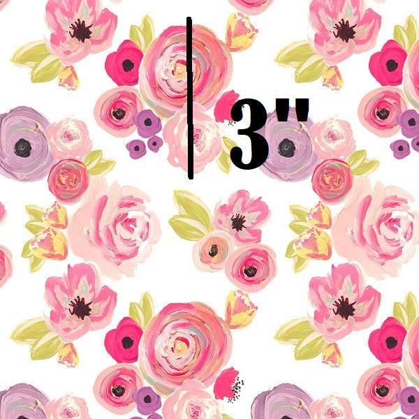 IB Watercolour Floral - Rosie Rainbows 33 - Fabric by Missy Rose Pre-Order