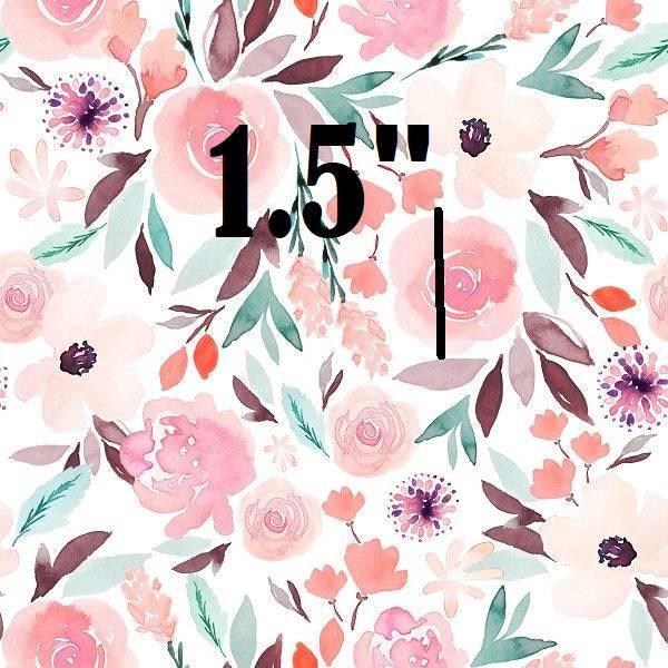 Indy Bloom Fabric Watercolour Floral Sage 81 – Australian custom printed fabric pre-order | Fabric by Missy Rose