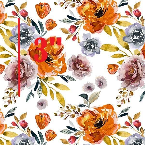 IB Watercolour Floral - Skies 41 - Fabric by Missy Rose Pre-Order
