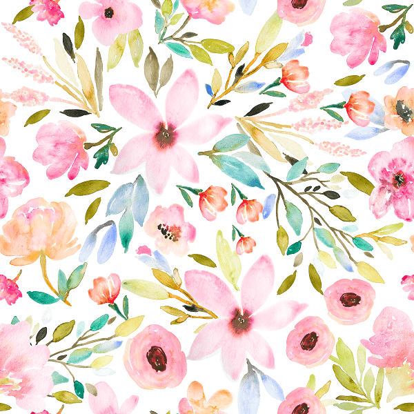 Load image into Gallery viewer, IB Watercolour Floral - Spring Mae 95 - Fabric by Missy Rose Pre-Order
