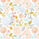 Indy Bloom Fabric - Watercolour Floral - Spring Pastels 77