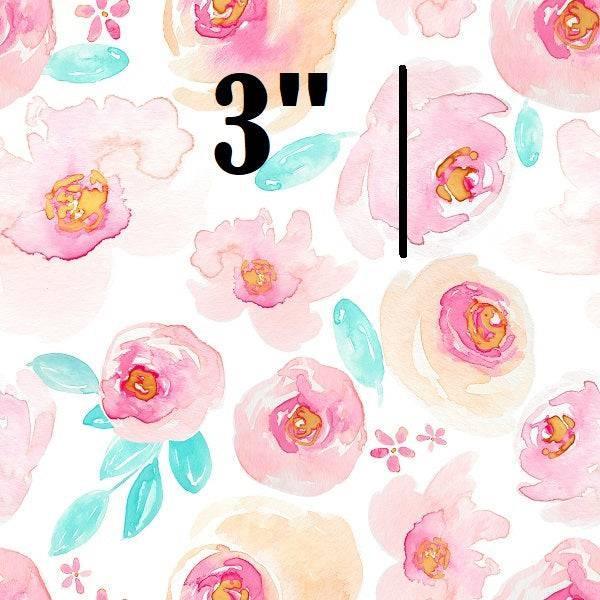 Indy Bloom Fabric Watercolour Floral Sugar Baby 29 – custom printed pre-order fabric Australia | Fabric by Missy Rose