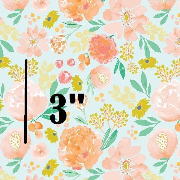 Indy Bloom Fabric Watercolour Floral Summer Fling 76 – premium custom printed fabric for sewing | Fabric by Missy Rose
