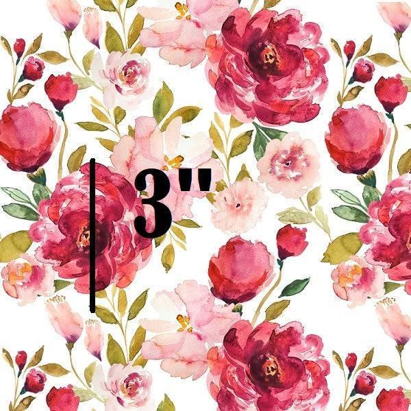 Indy Bloom Fabric Watercolour Floral Summers Eve 02 – premium custom printed fabric for sewing | Fabric by Missy Rose