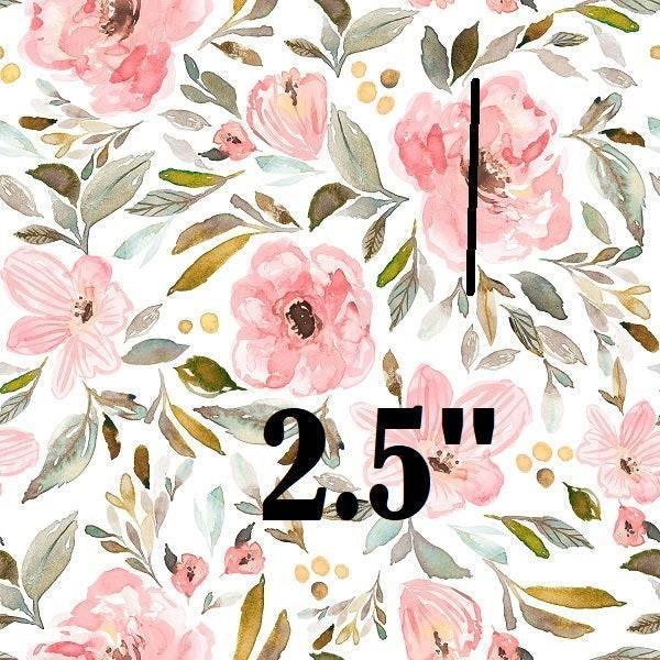 Indy Bloom Fabric Watercolour Floral Sweet Pea 22 – premium custom printed fabric for sewing | Fabric by Missy Rose