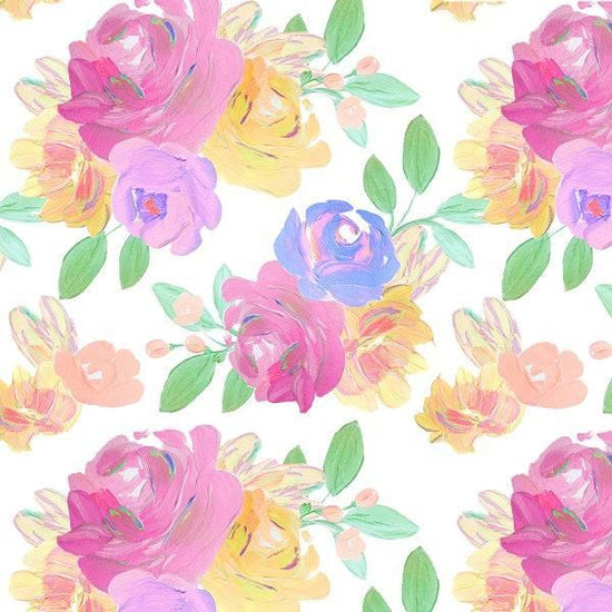 IB Watercolour Floral - Sweet Sugar 27 - Fabric by Missy Rose Pre-Order