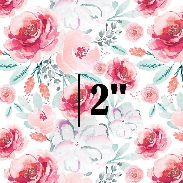 Indy Bloom Fabric Watercolour Floral Valentine Floral 10 – made-to-order custom fabric by the metre | Fabric by Missy Rose