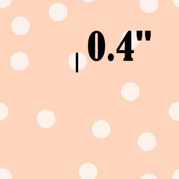 Indy Bloom Fabric Summer Sunshine Dots in Blush 18 – made-to-order custom fabric by the metre | Fabric by Missy Rose