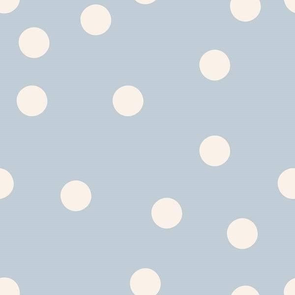 Indy Bloom Fabric Summer Sunshine Dots in Periwinkle 19 – made-to-order custom fabric by the metre | Fabric by Missy Rose