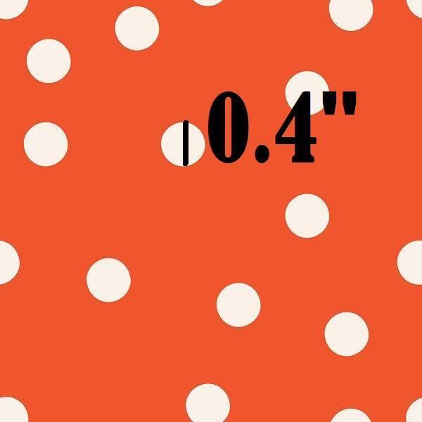 Indy Bloom Fabric Summer Sunshine Dots in Red 17 – custom printed pre-order fabric Australia | Fabric by Missy Rose