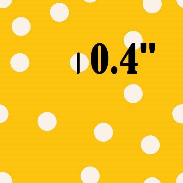 Indy Bloom Fabric Summer Sunshine Dots in Sunshine 20 – premium custom printed fabric for sewing | Fabric by Missy Rose