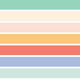 Indy Bloom Fabric - Retro Summer - Rainbow Stripe 17