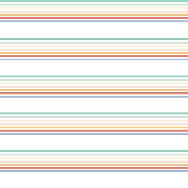 Retro Summer Sock Stripes 20 fabric – pre-order designer fabric Australia | Fabric by Missy Rose