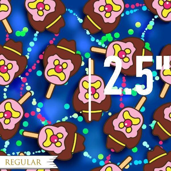 Unlimited Navy Ice Cream Fabric – custom printed pre-order fabric Australia | Fabric by Missy Rose