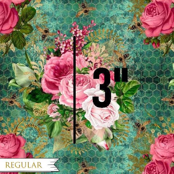 Unlimited Floral Bee Fabric – custom printed pre-order fabric Australia | Fabric by Missy Rose