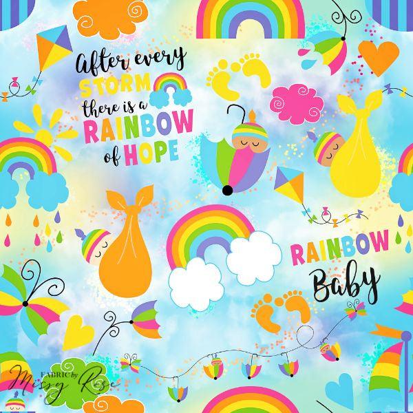 Rainbow Baby Fabric