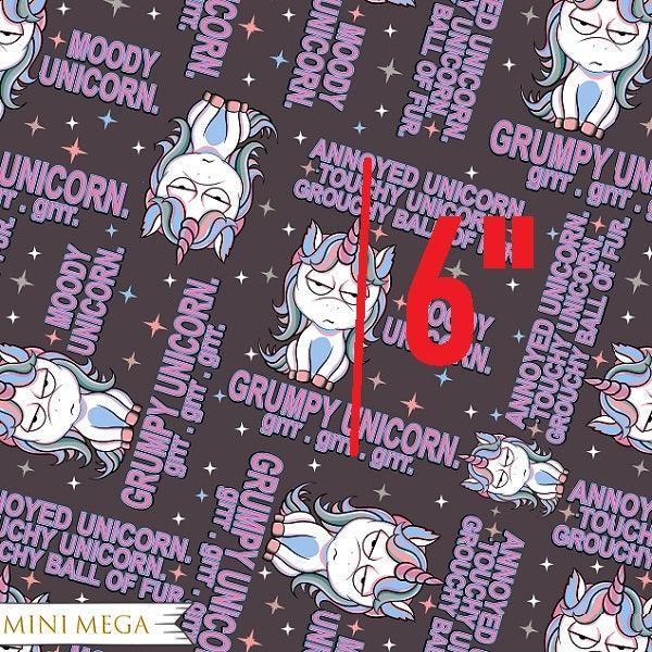Unlimited Grumpy Unicorn Fabric – pre-order designer fabric Australia | Fabric by Missy Rose
