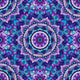 Unlimited - Blue and Purple Mandala Fabric