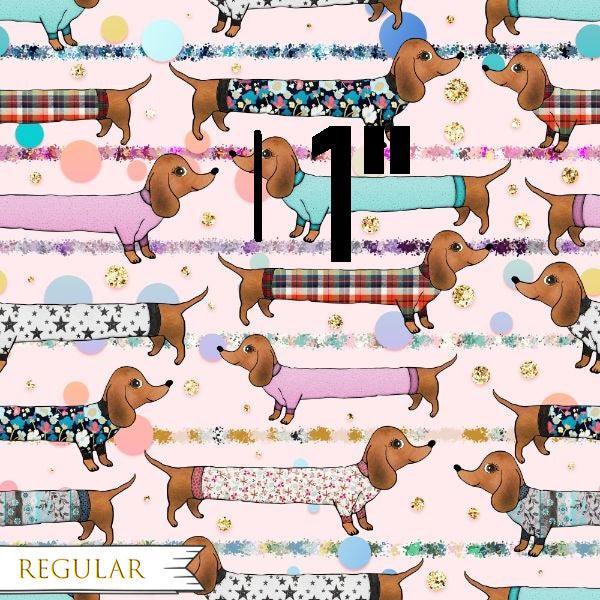 Unlimited Sausage Dog Fabric – premium custom printed fabric for sewing | Fabric by Missy Rose