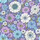 Unlimited - Retro Floral Fabric