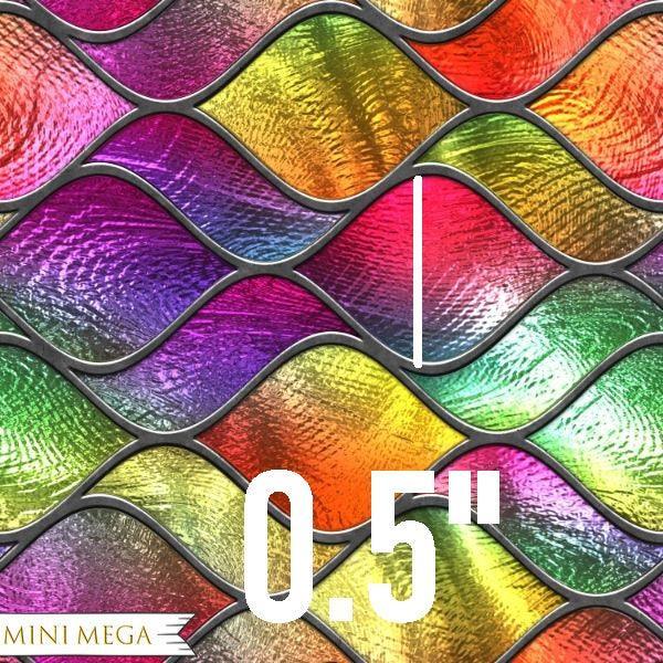 Unlimited Stained Glass Fabric – premium custom printed fabric for sewing | Fabric by Missy Rose