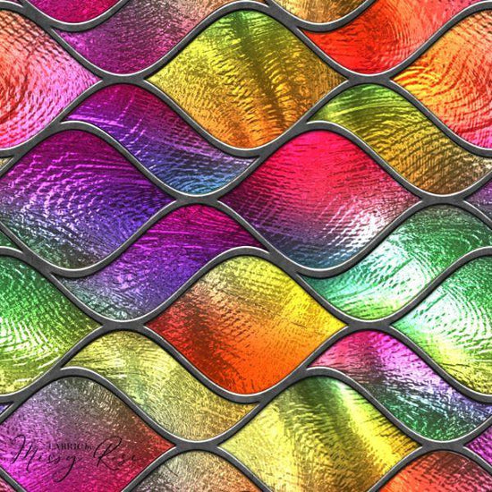 Stained Glass Fabric