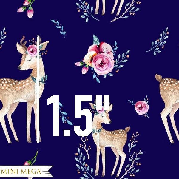 Unlimited Navy Deer Fabric – pre-order designer fabric Australia | Fabric by Missy Rose