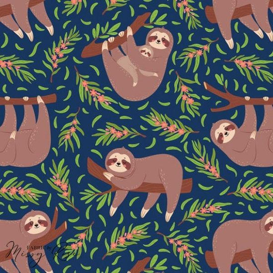 Sloths Fabric