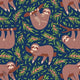 Unlimited  - Sloths Fabric