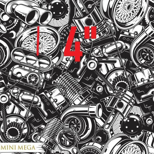 Unlimited Car Parts Fabric – Australian custom printed fabric pre-order | Fabric by Missy Rose