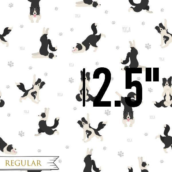 Unlimited Border Collie Fabric – premium custom printed fabric for sewing | Fabric by Missy Rose
