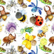Unlimited - Cute Bugs Fabric