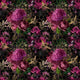 Unlimited - Black Floral Bee Fabric