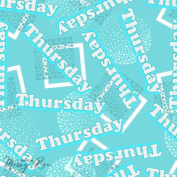 Unlimited Thursday Fabric – Australian custom printed fabric pre-order | Fabric by Missy Rose