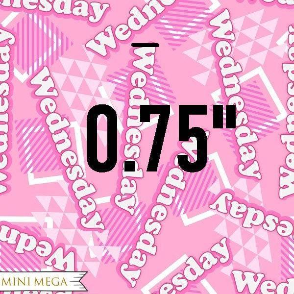 Unlimited Wednesday Pink Fabric – premium custom printed fabric for sewing | Fabric by Missy Rose